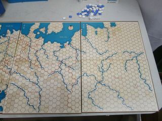Vintage Avalon Hill WAR AND PEACE The Game of the Napoleonic Wars Bookcase Game 3