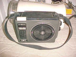 Vintage Ge General Electric 8 - Track Program Power Sound Portable Player