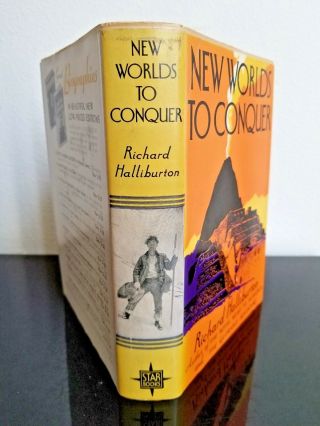 Worlds To Conquer By Richard Halliburton 1929,  Star Books,  First Edition