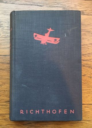 Der Rote Kampfflieger 1933 Manfred Von Ricthofen Red Baron