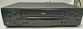 Allegro Algb401 Vhs Vcr Player In In Black With No Remote