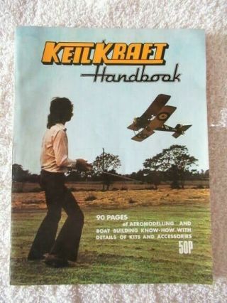 Keilkraft Model Planes/boats Handbook,  Vintage 1960s.