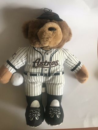 Houston Astros Vintage Plush Bear Merchandise Baseball