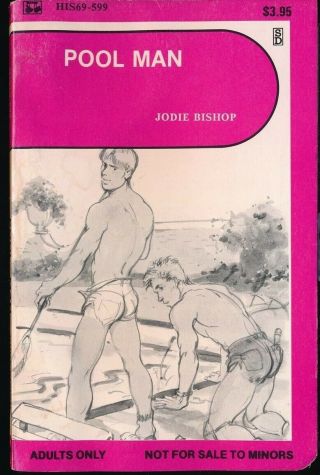 Pool Man 1980s 69 His Surey Books Gay Pulp Fiction Paperback Near