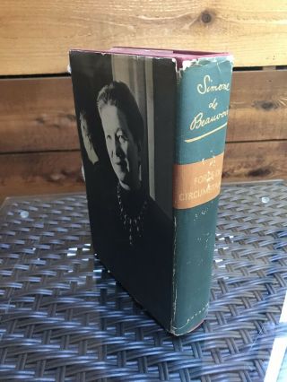 Simone De Beauvoir FORCE OF CIRCUMSTANCE 1st Edition 1st Printing 2