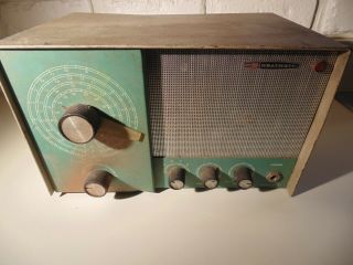 Heathkit By Daystrom Model Gr - 81 Vintage Shortwave Radio Parts Not
