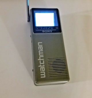 Sony Watchman FD - 10A Handheld TV; 2 