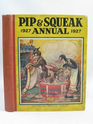 Pip & Squeak Annual 1927.  Illus.  By Brisley,  Nina K.  & Folkard,  Charles & Jacobs