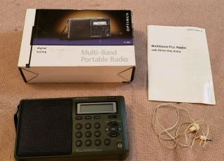 Optimus Multi - Band Portable Radio 12 - 808