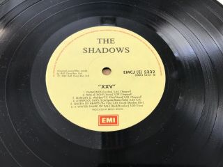 The Shadows XXV Vintage Vinyl LP’s X2 South African Imports 5