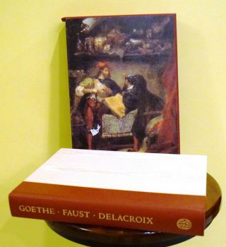 Fine Folio Society " Faust " By Goethe 2005 Great Illustrated Book By Delacroix