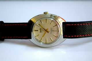 HMT Kohinoor Hand Winding Men ' s Steel Vintage Watch 5