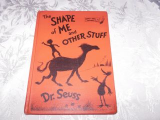 Beginners Book Dr.  Seuss 1973 The Shape Of Me And Other Stuff,  Hb,  Unique Cover
