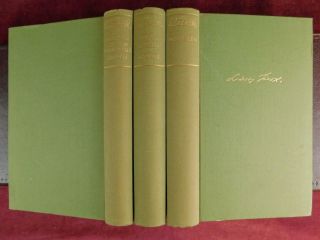 Ludwig Tieck: Novellen,  Fruhe Erzahlungen Und Romane/german/3 Books/rare $200