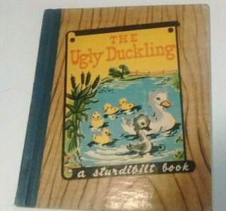 1947 Vintage Book The Ugly Duckling & Tangletown Tales Kenosha Wisconsin 2 Books 2