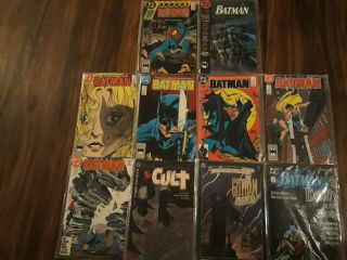 10 Vintage Batman Dc Comic Books 1988 1989 Gotham The Cult Collectors Item Robin