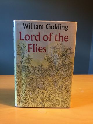 Lord Of The Flies William Golding 11th Printing 1971 Ex - Library