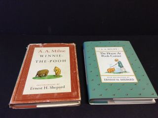 Vintage Winnie The Pooh By A.  A.  Milne 1961,  The House At Pooh Corner 1988