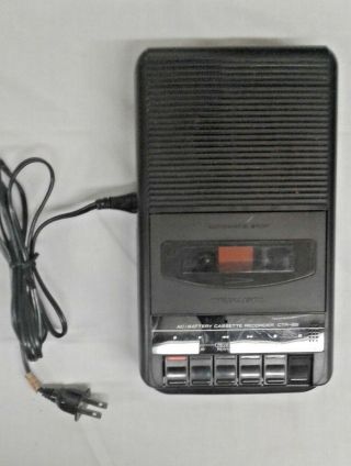 Vintage Ac / Battery Cassette Recorder - Realistic Ctr - 66 Cat.  No.  14 - 1151