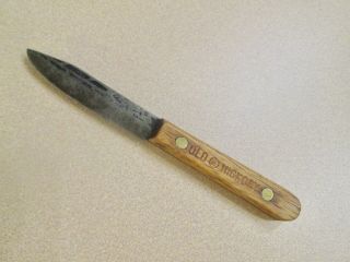 Vintage Old Hickory Carbon Steel 3 " Paring Knife - Made In The Usa - Usa