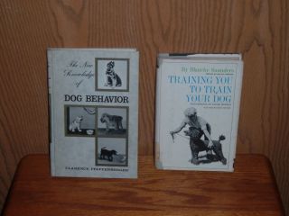 2 Books Knowledge Of Dog Behavior & Training You To Train Your Dog