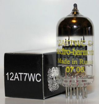 Electro Harmonix 12at7wc/12at7 Ultra Low Noise Tube,