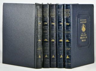 Pictorial History Of The Second World War Wwii Volumes 1,  2,  3,  4,  & 5 - 1940 