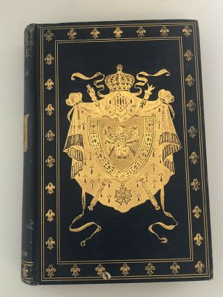 Antique Book France Vol.  1 Copyright 1904 By Joel Cook Illustrated First Edition