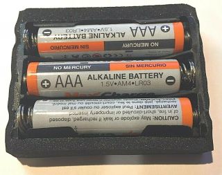 Alkaline Hewlett Packard Calculator Battery CASE HP 35,  45,  55,  65,  67,  and 80 3