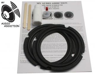 Foam Speaker Surround Repair Kit For 6.  5 Jbl Control 5