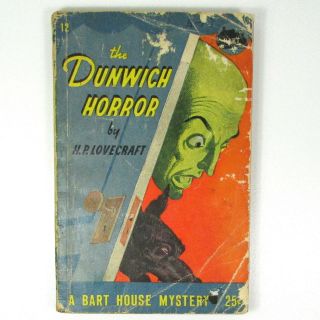 H P Lovecraft The Dunwich Horror First Edition 1945 Bart House No 12 In Wraps