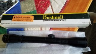 Vintage Bushnell Sportview Rifle Scope 3 - 9x 32mm 74 - 1393