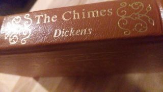 The Chimes Charles Dickens Illust By Arthur Rackham Easton Press Leather Rare Ed