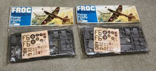Vintage Two Frog Fairey Firefly F.  Mk.  I Bagged 1/72 Kits World War Ii Ww 2