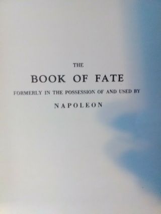 Book Of Fate Napoleon Occult 1927 Hardcover ancient Egypt manuscript 4