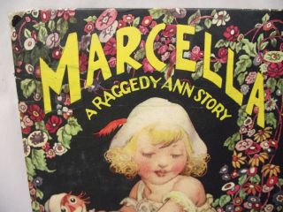 A Raggedy Ann Story 1929 Marcella Book by Johnny Gruelle Antique Hardcover 3