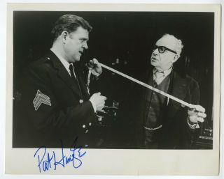 Pat Hingle - Stage & Screen Actor - Signed Vintage Photograph W Arthur Miller
