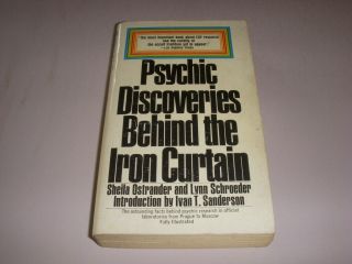 Psychic Discoveries Behind The Iron Curtain By Ostrander And Schroeder,  1978,  Pb