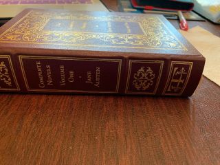 Complete Novels of Jane Austen,  1996 Tally Press Fine Binding Volume 1 2