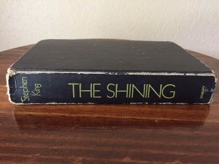 The Shining By Stephen King - 1977 1st Edition - No Dj