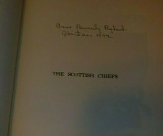 The Scottish Chiefs by Jane Porter - - ILLUSTRATED by N.  C.  Wyeth.  - - 1st Ed - 1921 3