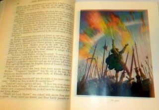 The Scottish Chiefs by Jane Porter - - ILLUSTRATED by N.  C.  Wyeth.  - - 1st Ed - 1921 6
