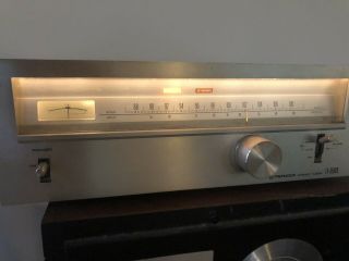Pioneer Stereo Tuner Model Tx - 6500 Ii In,  Has Blemishes