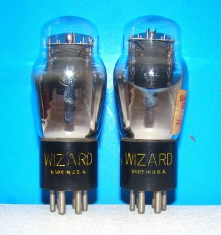 No 42 Type Wizard Amplifier Vintage Radio Vacuum 2 Tubes Valves St Shape 242 42