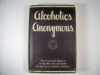 Alcoholics Anonymous Big Book 2nd Edition 15th Printing 1973