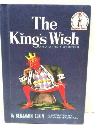 Dr Seuss Beginner Book The King 