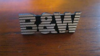 Single Bowers & Wilkins B&w Dm602 603 604 Series Speaker Badge Emblem Logo