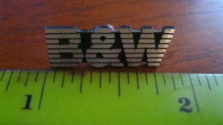 Single Bowers & Wilkins B&W DM602 603 604 Series Speaker Badge Emblem Logo 3