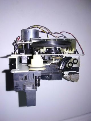Technics RS - M218 Cassette Deck Motor Gears Push Button Assembly 2