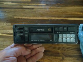 Alpine 7385 Old School AM/FM Tape RDS Car Stereo Radio - 2